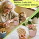 thumbnail image 5 of Kit de manualidades Microland Crafty Clay para suculentas y elaboración de flores, 5 of 8