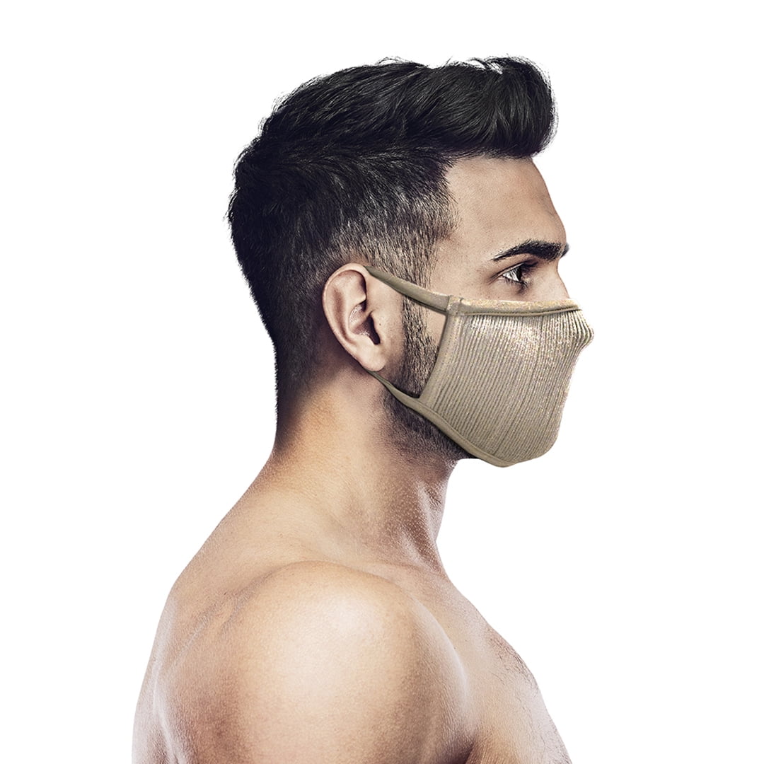 Naroo - Mascara Deportiva Con Filtro Lavable Fu+ - Beige M/l