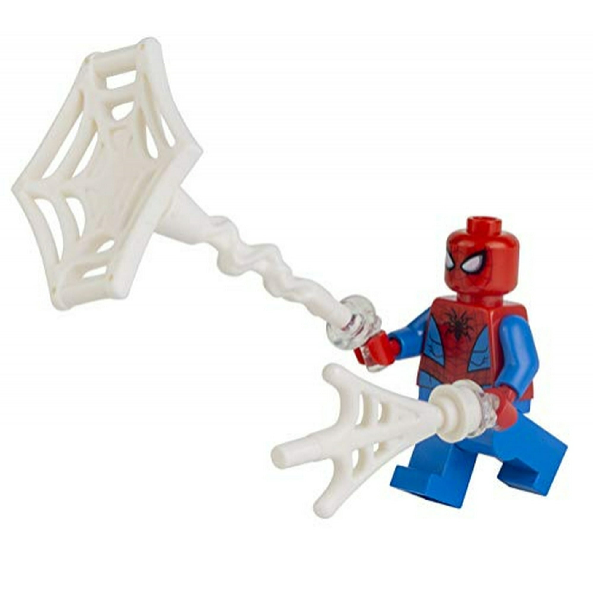 Figura Deluxe Lego Superheroes De Spiderman Con Accesorios Web Blast