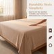 thumbnail image 5 of REGALWOVEN Sábana de Microfibra, Sábana Transpirable, Ropa de Cama Acogedora para Dormitorio Caqui 1 PC 79x91in, 5 of 5