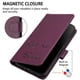 thumbnail image 5 of Funda Cartera para Motorola Moto G15 Power con Bloqueo RFID, Cierre Magnético y Ranuras Tarjetas Morado, 5 of 6
