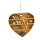 thumbnail image 2 of Estantería En Forma De Corazón, Colgante Para árbol De Navidad, Ventana, Colgante De Amor Para Niños, 2 of 3