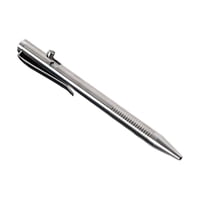 Magideal - Bolt Action Pen Aleación De Escritura 0.5 Mm Punta Fina Rollerball Pen Bolígrafo Retráctil Para Mujeres Hombres Coleccionistas Oficina Firma , Luz Brillante