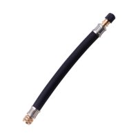Ioensy - Adaptador De Extensión De Válvula De Neumático Para Bicicletas Compresor De Aire Portátil Bicicletas Manga De Goma De 210 Mm