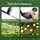 thumbnail image 3 of Estaca Solar Jardin Luces Led Calida Impermeable Exterior Esferas, 3 of 6
