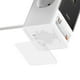thumbnail image 4 of Cargador Baseus PowerCombo Digital PowerStrip (AC-Tipo C-USB-A) - 65W - Blanco, 4 of 8