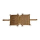 thumbnail image 5 of Silla De Camping, Reposabrazos, Bolsa, Silla, Bolsillo Lateral, Organizador Para Campamento, Césped, Artículos Diversos, Color Marrón, 5 of 5