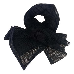 Ioensy - Bufanda De Malla De Red Deportiva Velo Ligero Pañuelo Bufandas Bufanda De Caza Negro