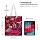 thumbnail image 5 of Hazbin Hotel Bolso de tela con estampado de lienzo para mujer, bolsa de compras reutilizable y estética, con cremallera interior, regalo para mujer,38*45cm., 5 of 6