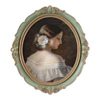 Bothyi - Decoración Elegante De Lujo Del Regalo Del Colgante De Pared De La Mesa Del Marco Antiguo De La Foto