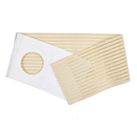 Ioensy - Cinturón De Ostomía Cinturón De Colostomía Cinturón De Estoma Transpirable Para Hernia S 85Cmx16Cm