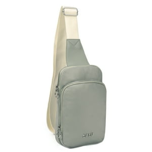 Calu Bags - Crossbody Ligero Cloe Microfibra Dusty Verde Calu