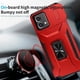 thumbnail image 3 of Funda Armada para Motorola Moto G Stylus 5G 2023 con Tapa Deslizante y Soporte Magnético Giratorio Rojo, 3 of 5