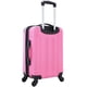 thumbnail image 3 of Luggage Travelers Club Chicago Hardside 20 pulgadas, color rosa intenso, 3 of 7