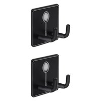 Magideal - Gancho Para Raqueta De Bádminton, Soporte Para Raqueta De Tenis, Sala De Juegos, Gimnasio, Garaje, 2 Piezas