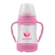 thumbnail image 1 of Vaso infantil de vidrio con boquilla rosado, 1 of 2