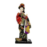 Bothyi - Muñeca Kimono De Geisha Japonesa, Estatuilla De Dama De Regalo Para Estante, Sala De Estar, Oficina, Estilo B