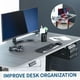 thumbnail image 2 of Cajones Deslizantes Dobles Apilables Vivo Desk-AC03L Negro, 2 of 3