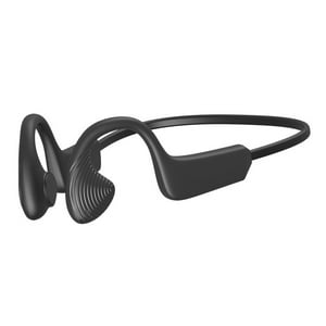 Veat00L - Audífonos De Conducción Ósea Auriculares Bluetooth Inalámbricos Bluetooth 5.3 Tecnología De Conducción Ósea Batería De Larga Duración Resistente Al Agua Y Al Sudor Negro