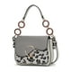 thumbnail image 1 of Bolso Crossbody de mujer MKF Collection - Serena, Vegan Leather, Stylish Shoulder Purse, Color Light Grey, 1 of 3