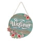 thumbnail image 5 of Se?al De Corona De Bienvenida Para Puerta Delantera, Letrero Colgante Rústico Redondo, Decoración De Bienvenida, 5 of 5