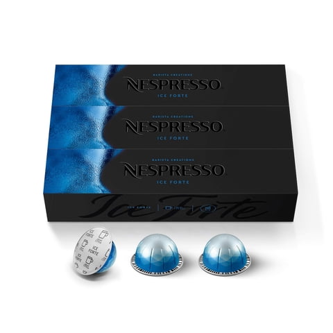 Cápsulas De Café Nespresso Vertuo Ice Forte, 30 Unidades, 230 Ml