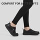 thumbnail image 4 of Zapatos de Trabajo Treesky Slip-On de Cuero Sintético Antideslizante, 4 of 7