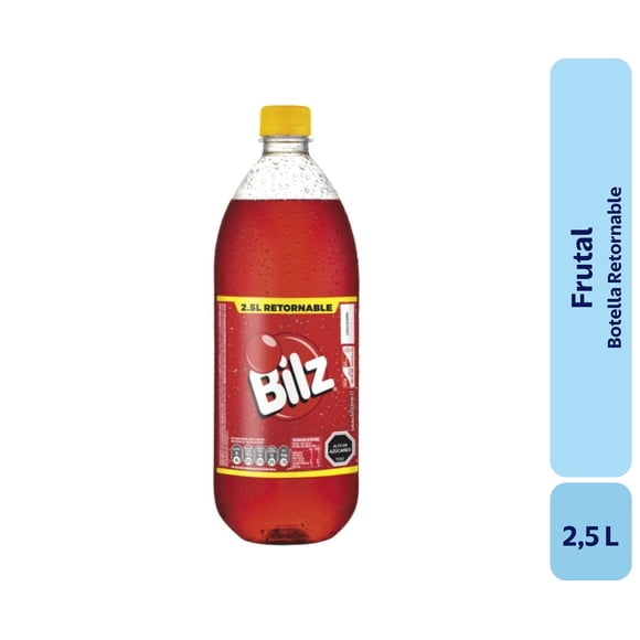 Bebida Sabor Frutal Botella Retornable, 2,5 L