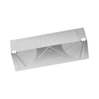 Magideal - Herramienta De Marcado De Arco De Ángulo, Herramienta De Marcado De Curvatura De Tubería De Acero, Trazador De Doble Propósito De Arco Lineal Ajustabl L