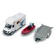 thumbnail image 5 of Remolque de autocaravana de juguete con lancha motora fundida a presión para niños, 5 of 9