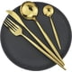 thumbnail image 4 of XmhyTop Juego de Cubiertos de Cocina de 24 Piezas, Inoxidable, Color Oro, Ideal para Hogares y Eventos, 4 of 5