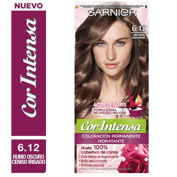 Coloración Cabello 7.12 Rubio Medio Cenizo Irisado, 1 Un