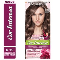 Coloración Cabello 7.12 Rubio Medio Cenizo Irisado 1 Un Cor Intensa