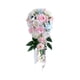 thumbnail image 4 of Bouquet De Boda Para Novias De Damas De Honor Romántico Rosas De Seda Flores Artificiales, 4 of 5