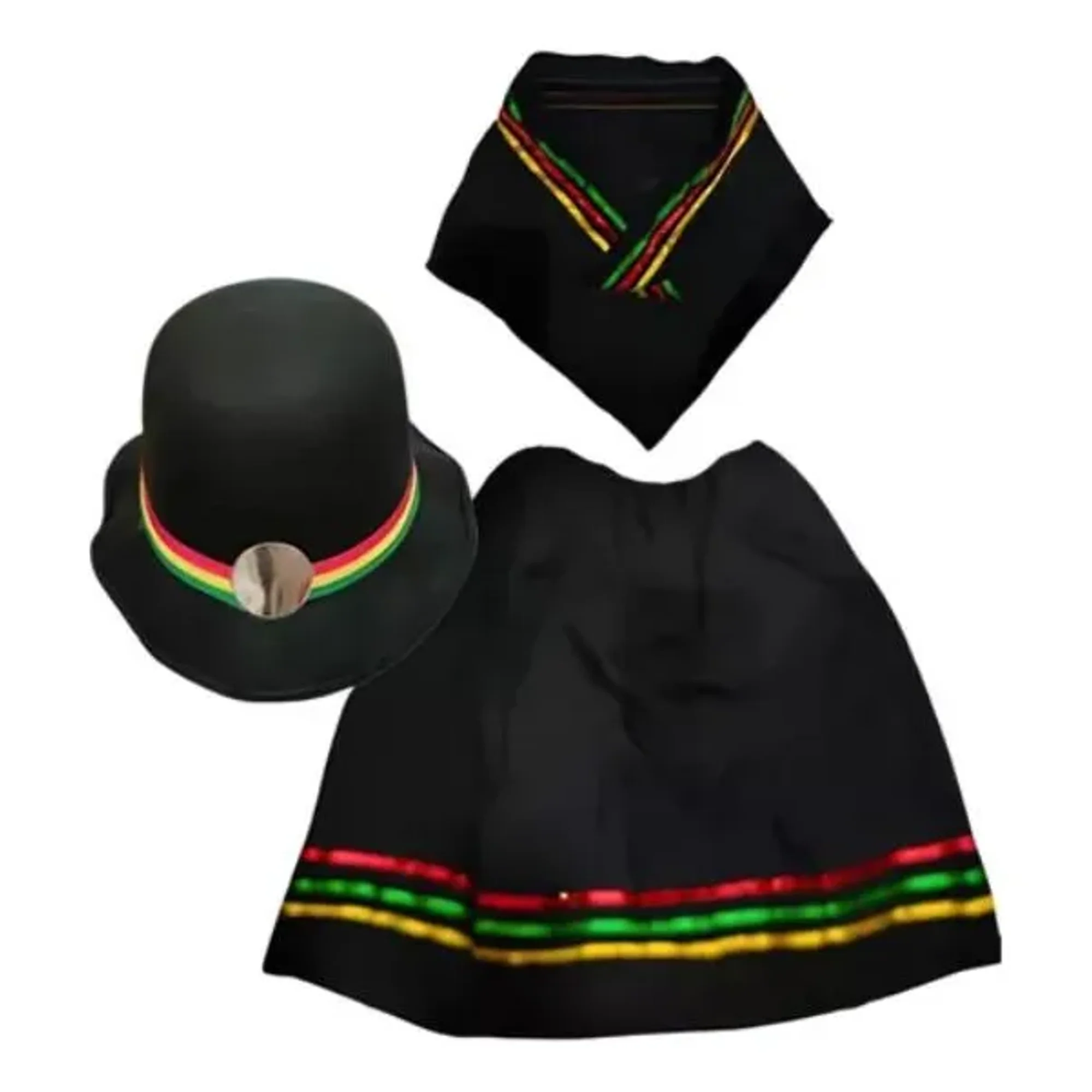 Genérico - Traje Nortino Niña-baile Fiestas Patrias