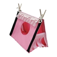 Magideal - Escondite De Cobayas, Juguete De Hurón, Ropa De Cama, Casa De Animales Pequeños Para Chinchilla, Ardilla, Ratones, Ratas, Camas Para Animales Pequeños Rosa