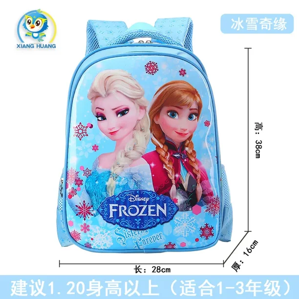 Disney cartoon Mickey mouse backpack Anime children's school bag Primary school students reduce burden schoolbags Spiderman