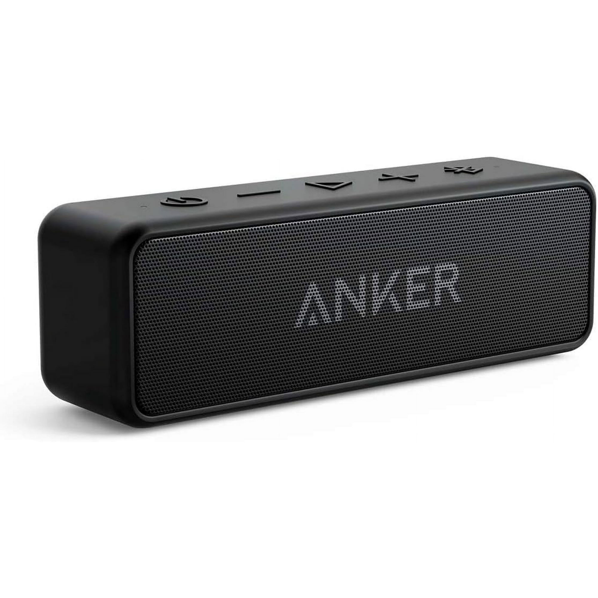 Anker Soundcore 2 Altavoz Bluetooth Portátil Con Sonido Estéreo De 12 W, Bluetooth 5, Bassup, Ipx7 A Prueba De Agua, Tiempo De Reproducción Las 24 Horas, Emparejamiento Estéreo Inalámbrico, Altavoz Pa