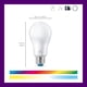 thumbnail image 2 of Bombillas inteligentes WiZ LED a todo color, A19, 9 W, 800 lúmenes, E26, paquete de 3, 2 of 7