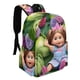thumbnail image 2 of Muñecos Cabbage Patch Kids-theme Backpack, Campus style schoolbag Bookbag with Adjustable Shoulder Straps And Large Zip Compartment, Unisex Travel Bags.42x30x15cm, 2 of 6