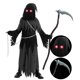thumbnail image 1 of Disfraz de Spooktacular Creations, ojos brillantes, Grim Reaper, para niños, 1 of 7