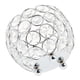 thumbnail image 3 of 10cm Crystal Bling Tealight Votivo Candelero Centro De Mesa De Boda - Plata, 3 of 4