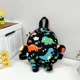 thumbnail image 1 of Cartoon Mini School Bag Children'S Kindergarten Kids Schoolbag Cute Children Dinosaur Pattern Backpack New Large Capacity, 1 of 3