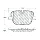 thumbnail image 3 of Pastillas Freno para auto Land Rover Range Rover 2012-2021 Trasero, 3 of 6