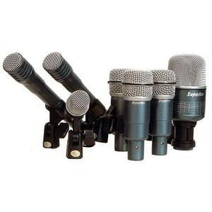 Set 7 Microfonos Para Bateria Superlux Drkb 5C2 Mkii