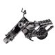 thumbnail image 5 of Modelo De Motocicleta De Metal Decoración Escultura De Motocicleta Para Estantería Escritorio Ni?os Estilo B 14cmx7cmx6cm, 5 of 5