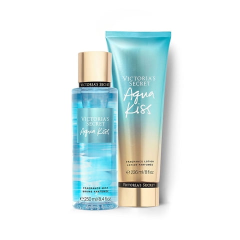 Set De Perfume Victoria'S Secret Aqua Kiss Mist & Lotion