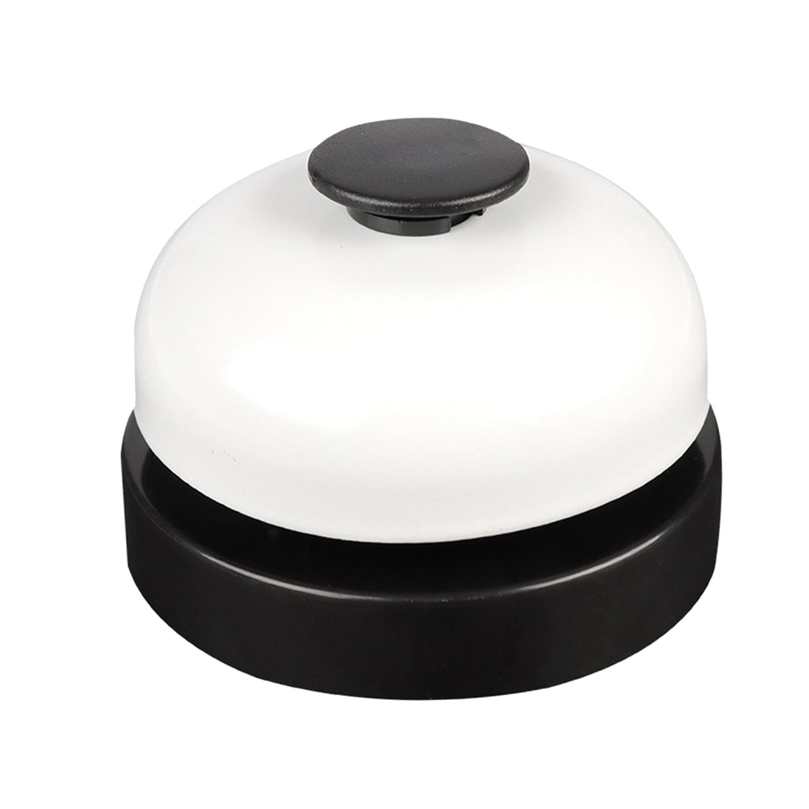 Bothyi - Platos Delanteros Mesa Bell Smooth Busy Board Bell Toy Para Servicio Hotel Restaurantes Negro