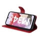 thumbnail image 5 of Funda Billetera para Samsung Galaxy M34 5G con Porta Tarjetas y Soporte Ajustable Rojo, 5 of 5