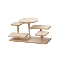 Bothyi - Soporte De Madera Para Tartas, Postres, Para Cumpleaños, Escritorio, Estatuilla, Artesanía, 38 Cm
